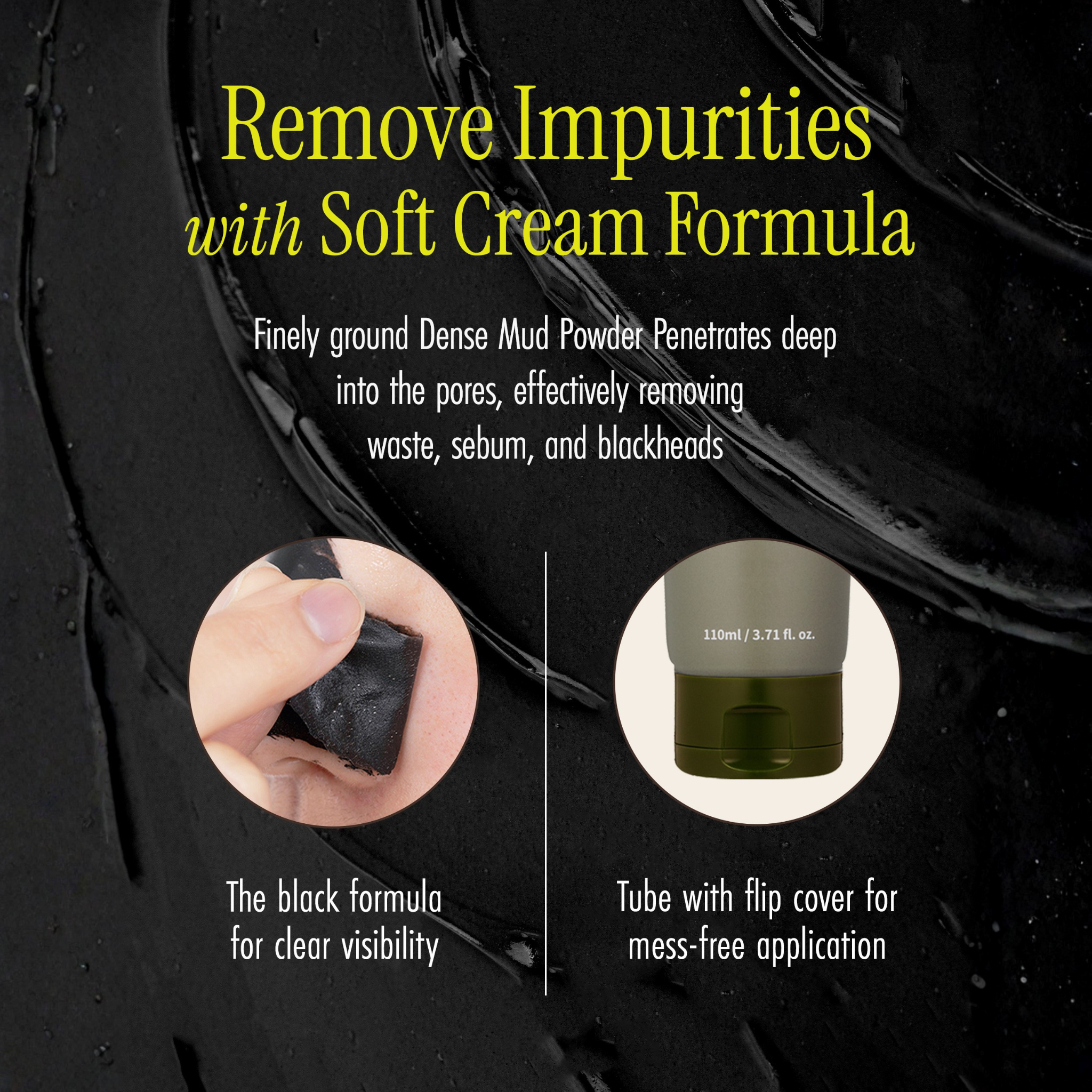 BRMUD RELIEF MUD PEEL OFF MASK 110ML