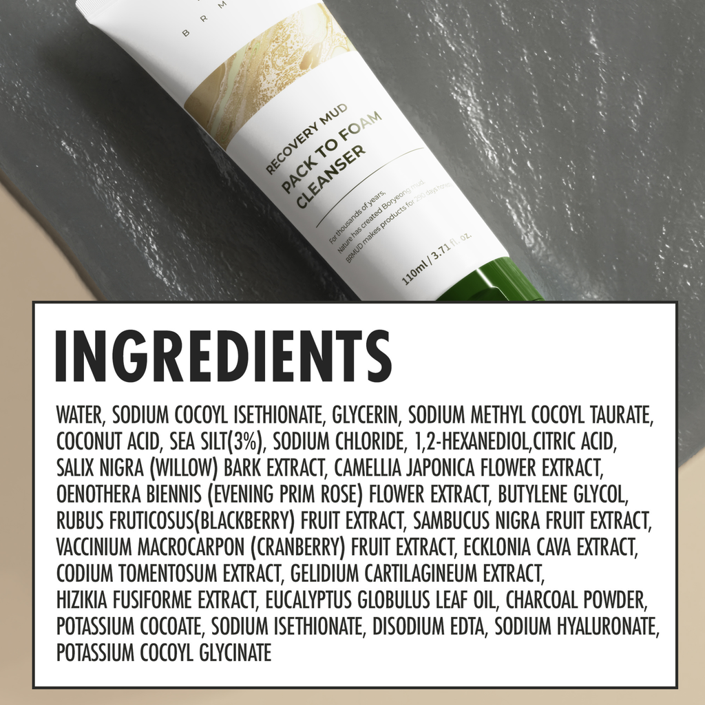 BRMUD RELIEF  MUD PACK TO FOAM CLEANSER 110ML