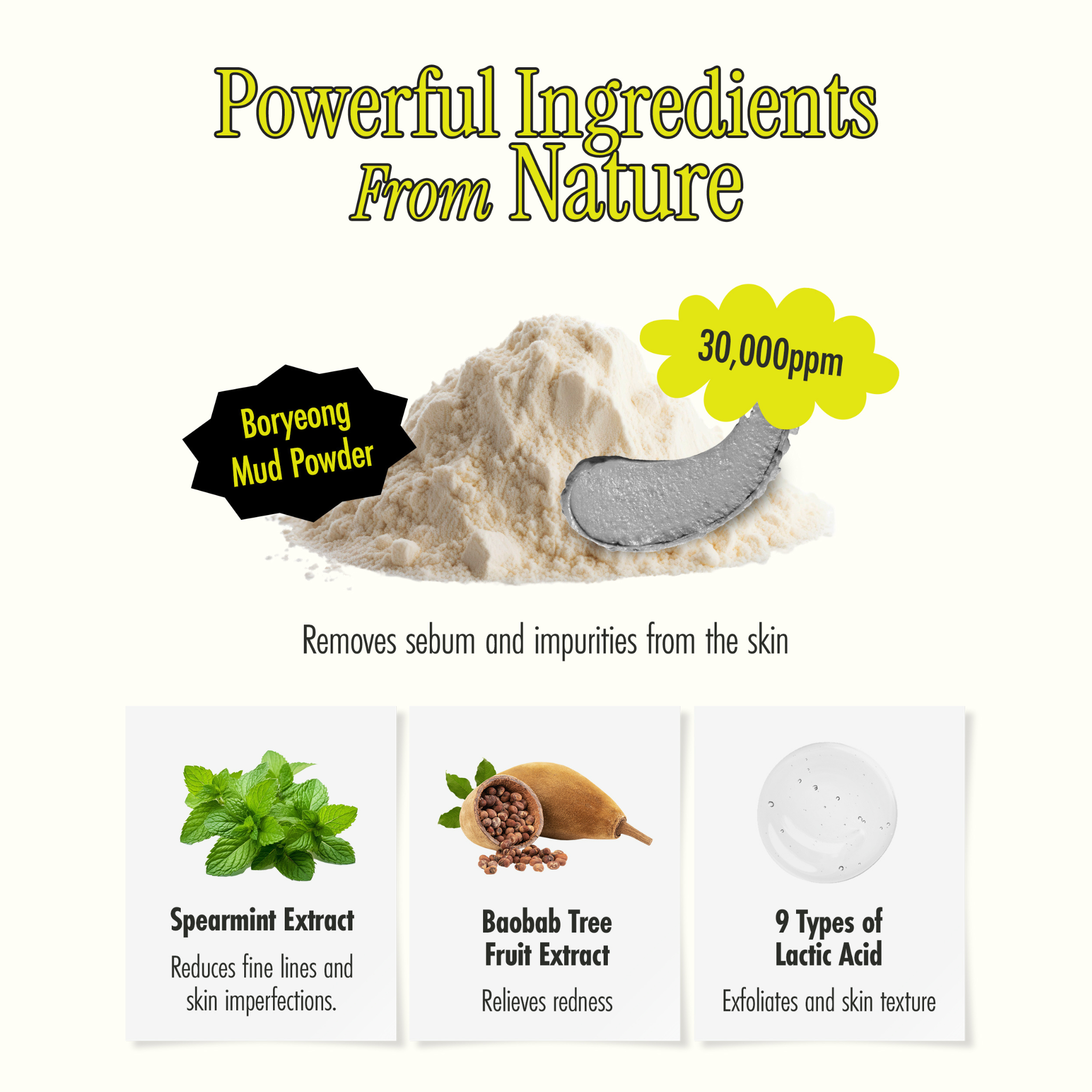 BRMUD RELIEF  MUD PACK TO FOAM CLEANSER 110ML