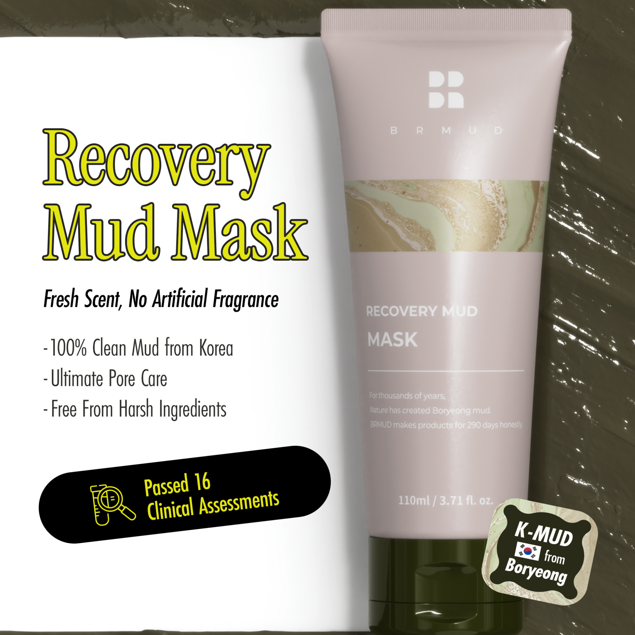 BRMUD RELIEF MUD MASK 110ML