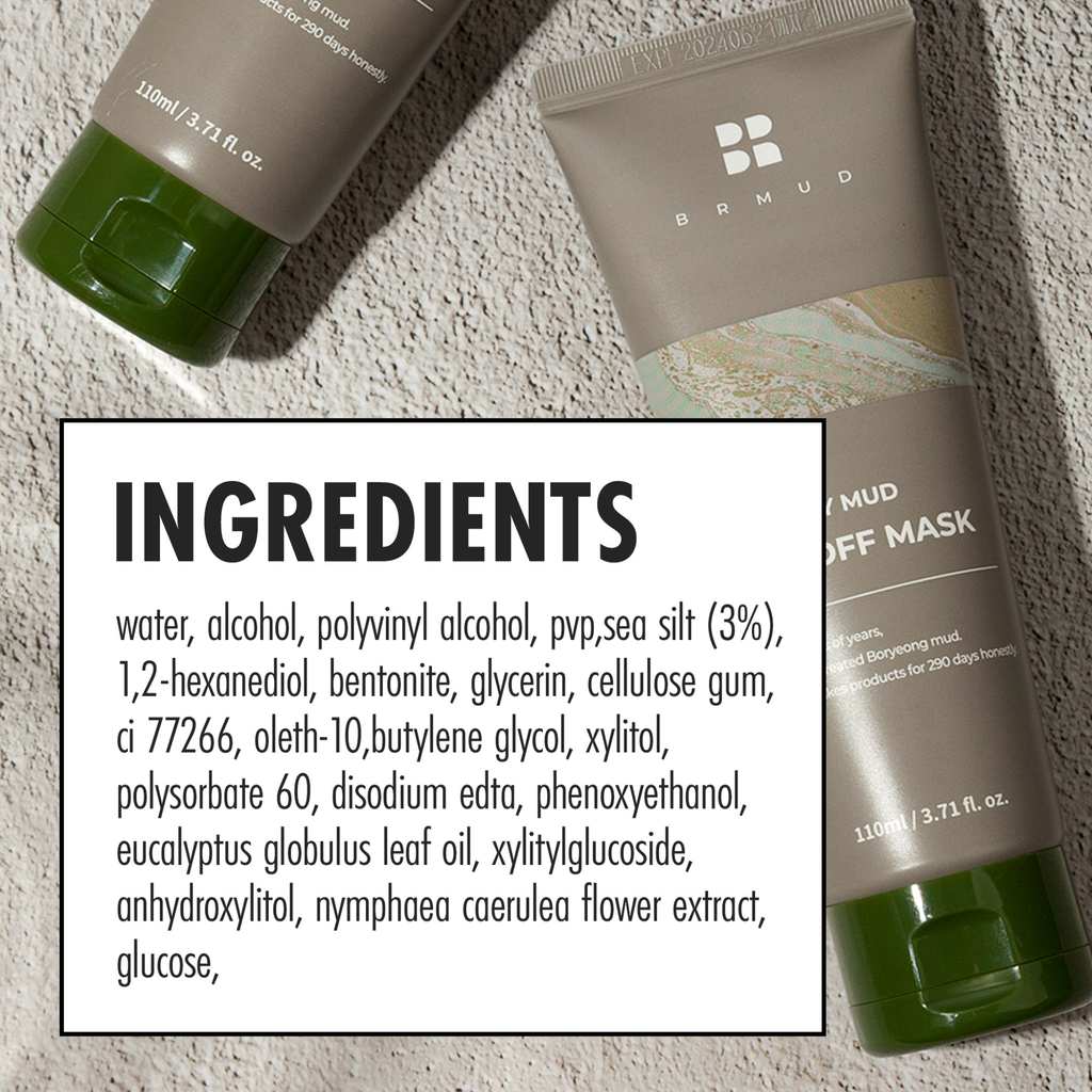 BRMUD RELIEF MUD PEEL OFF MASK 110ML