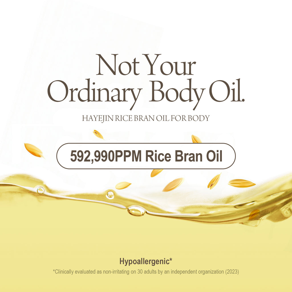 HAYEJIN RICE BRAN OIL FOR BODY 200ML
