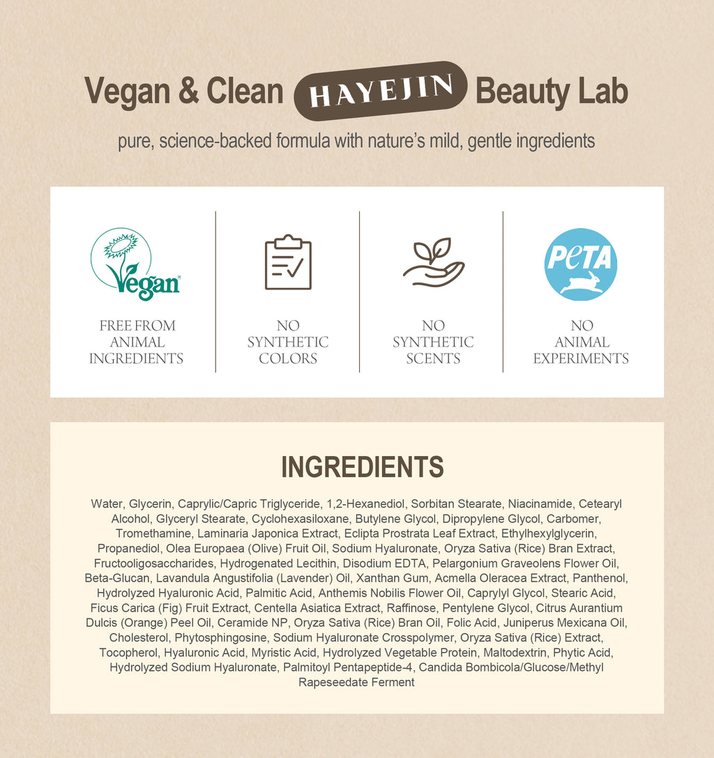 HAYEJIN RICEFILAª MOISTURIZING CREAM 50ML