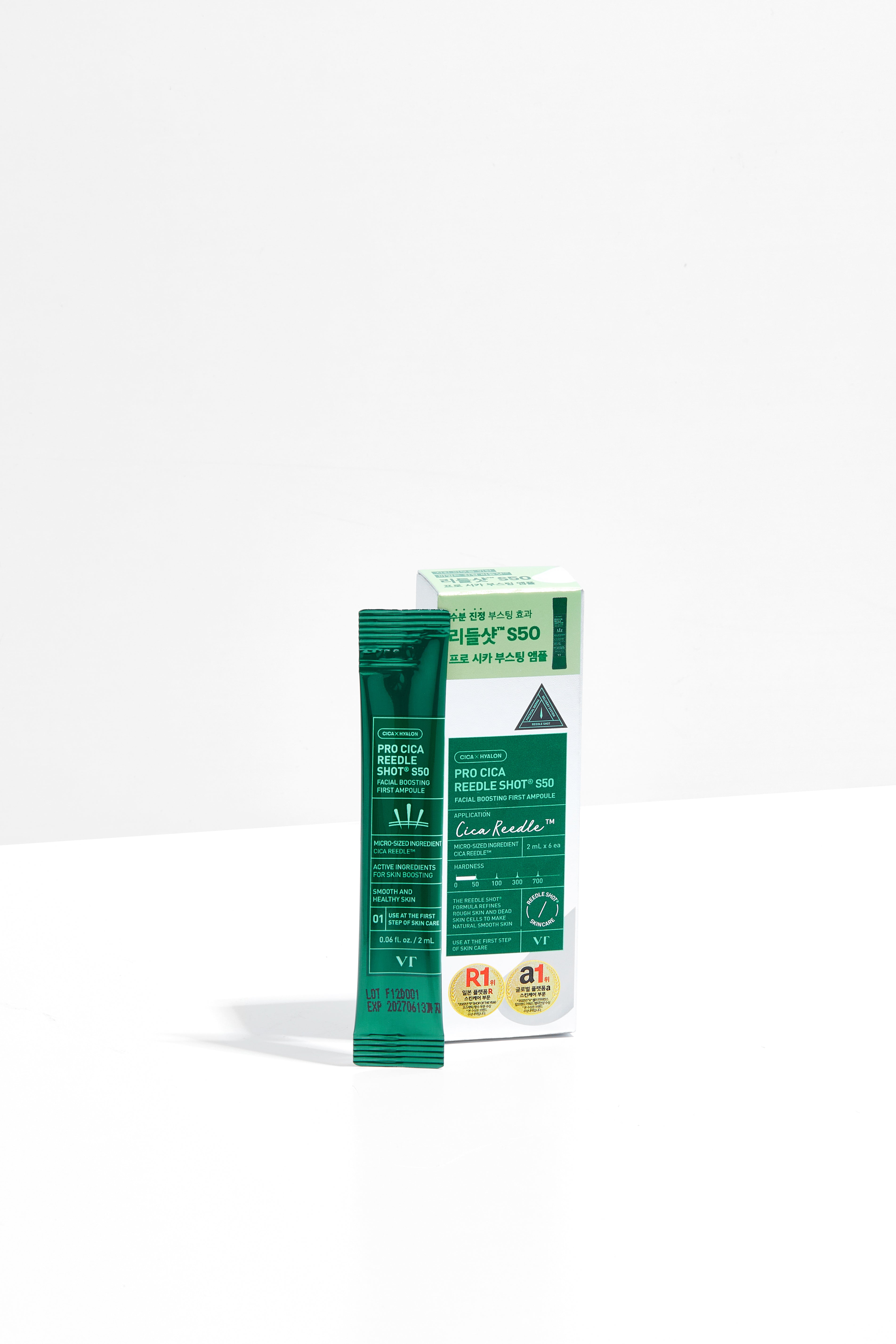 VT REEDLE SHOT S50 FACIAL BOOSTING FIRST AMPOULE