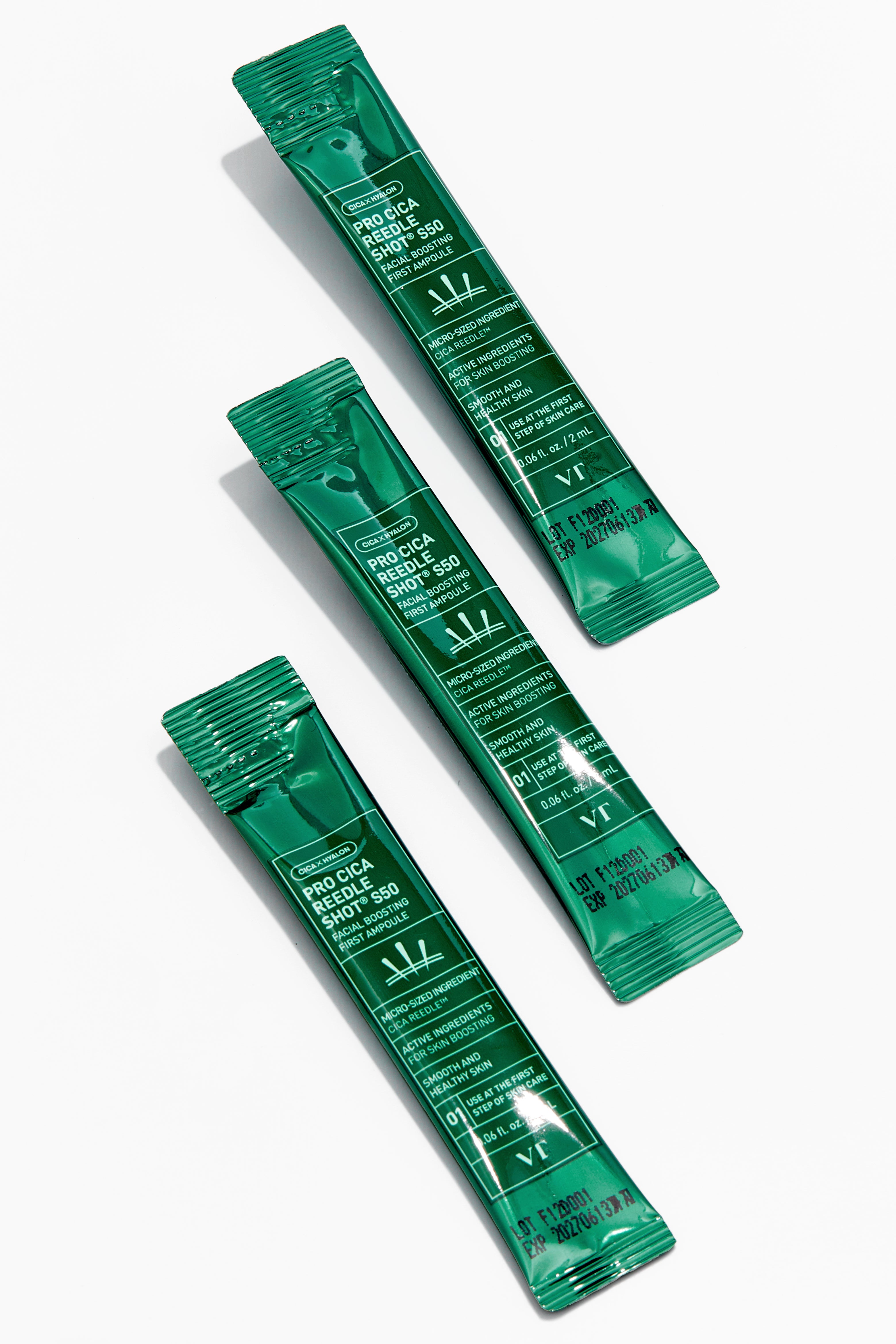 VT REEDLE SHOT S50 FACIAL BOOSTING FIRST AMPOULE