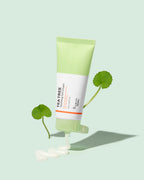 A'PIEU The Pure Tea Tree Soothing Gel Cream open tube and gel cream texture