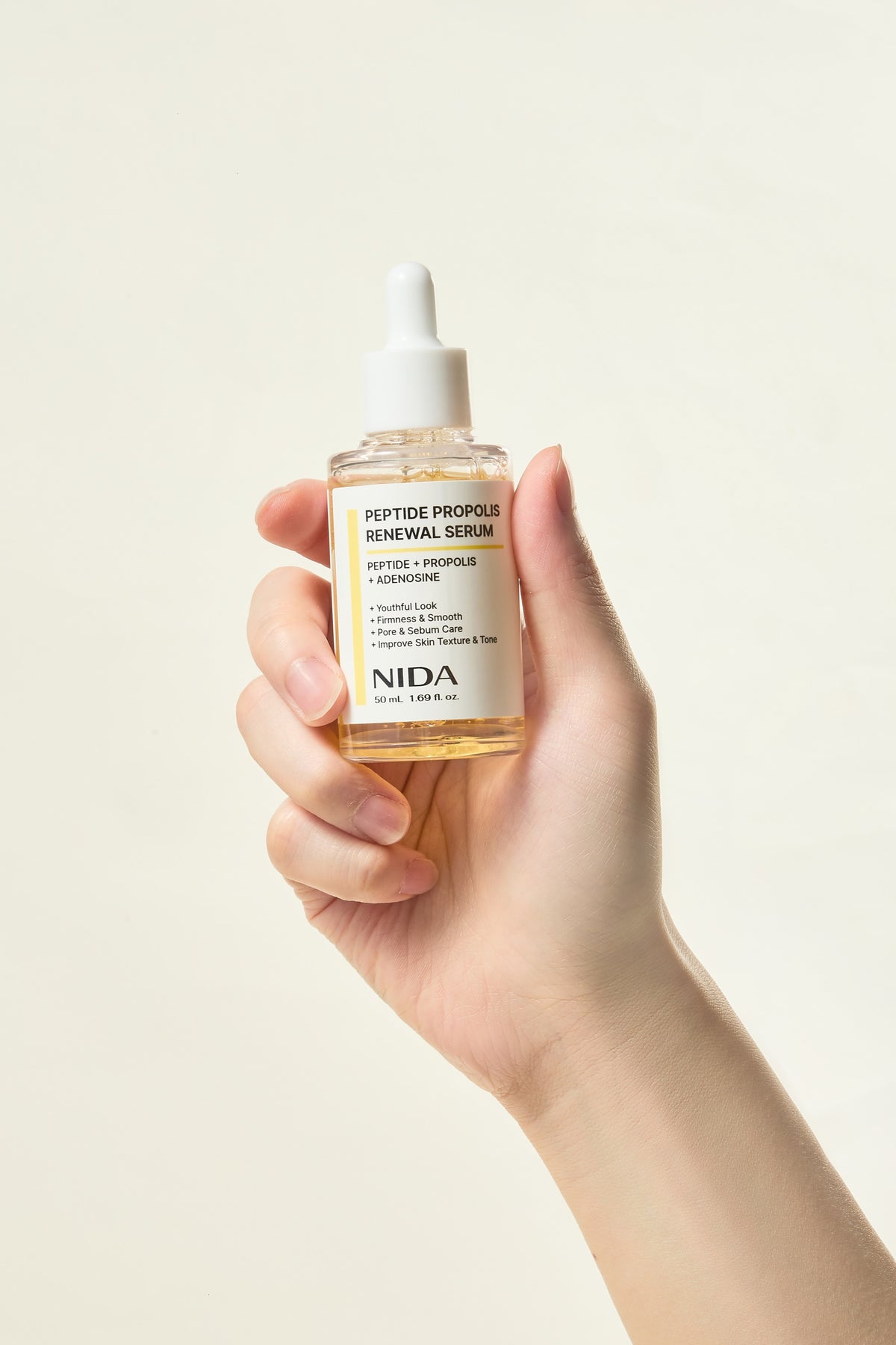 NIDA Peptide Propolis Renewal Serum 50ml — product photography